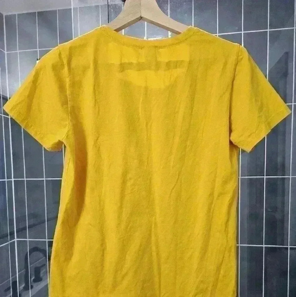 Yellow 'Nope. Not Today' Short Sleeve Graphic T-shirt - Picture 2 of 3